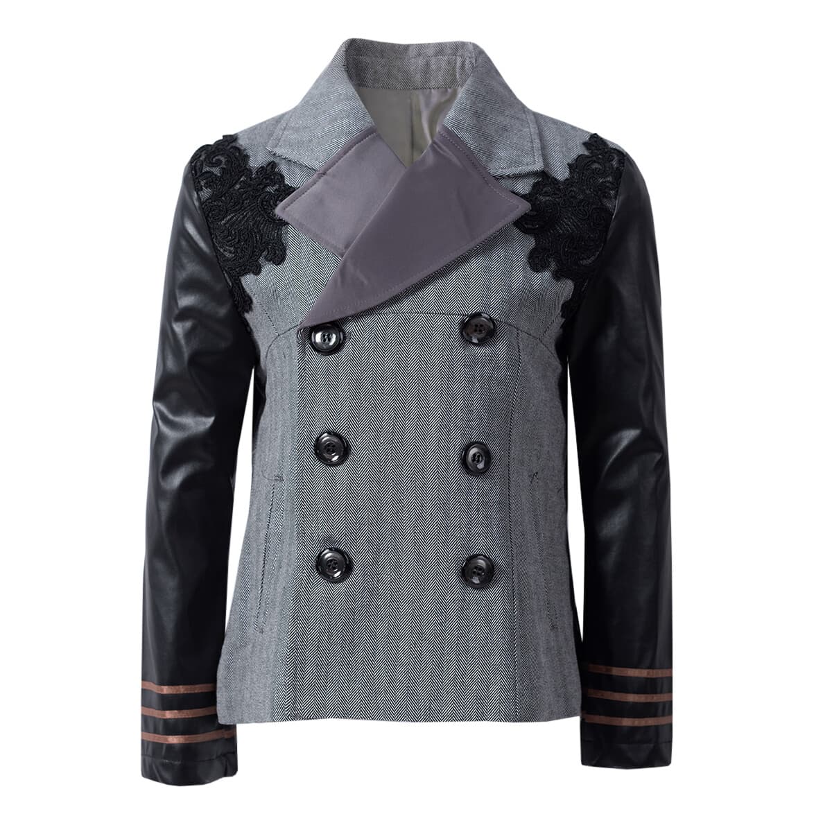 Boys Smart Blazer Jacket Kids Formal School Coat Casual Suit 4-14Y 3