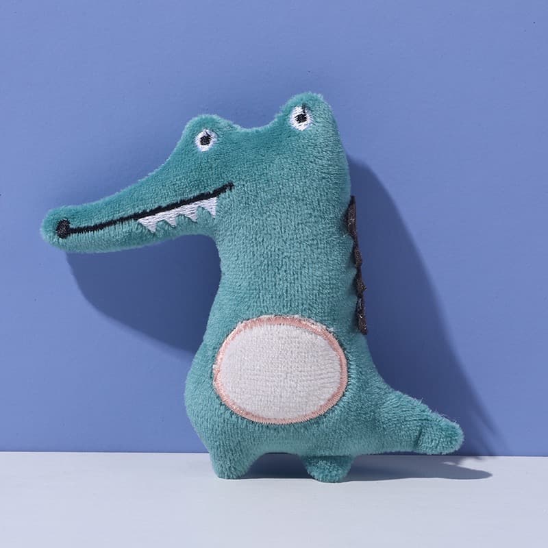 Durable Cartoon Plush Dog Chew Toys Interactive Squeaky Pet Toys For Puppy Training & Teething 4