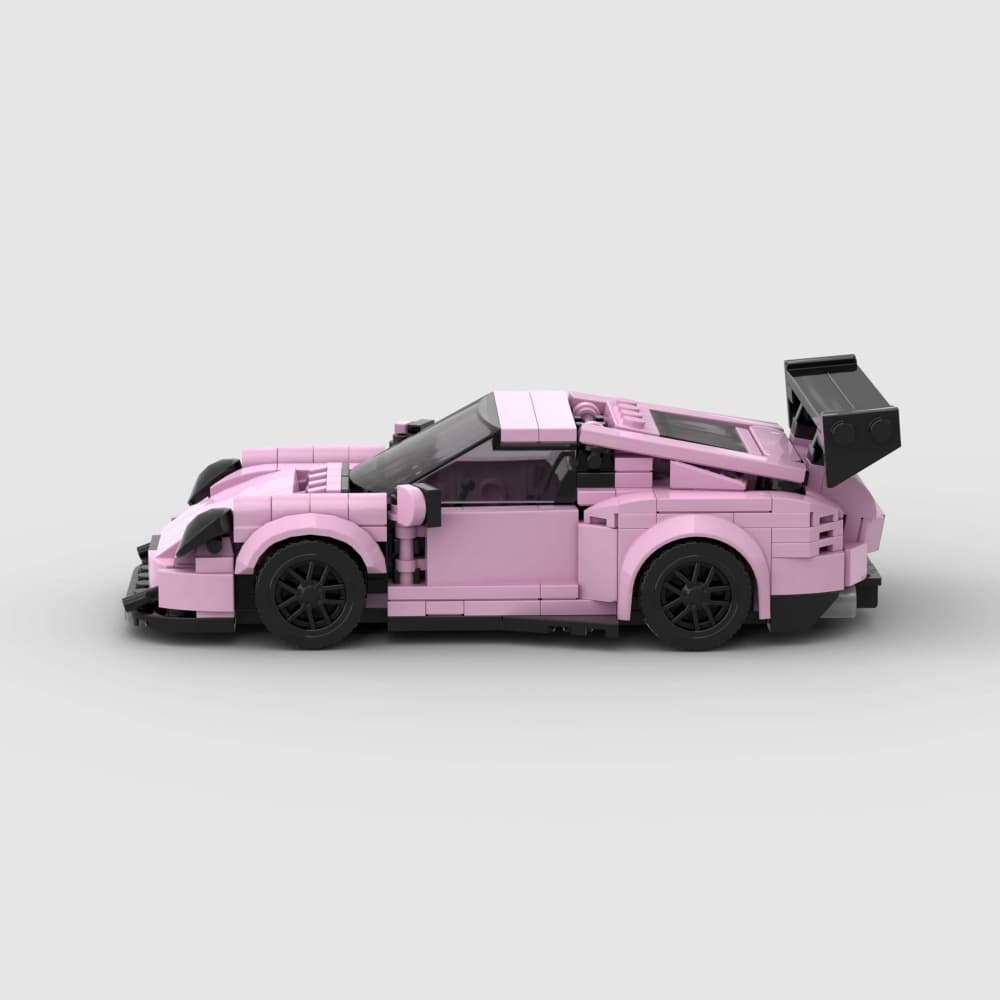 374PCS Super Sports Car Toy Building Set Porsche 911-GTRS 3