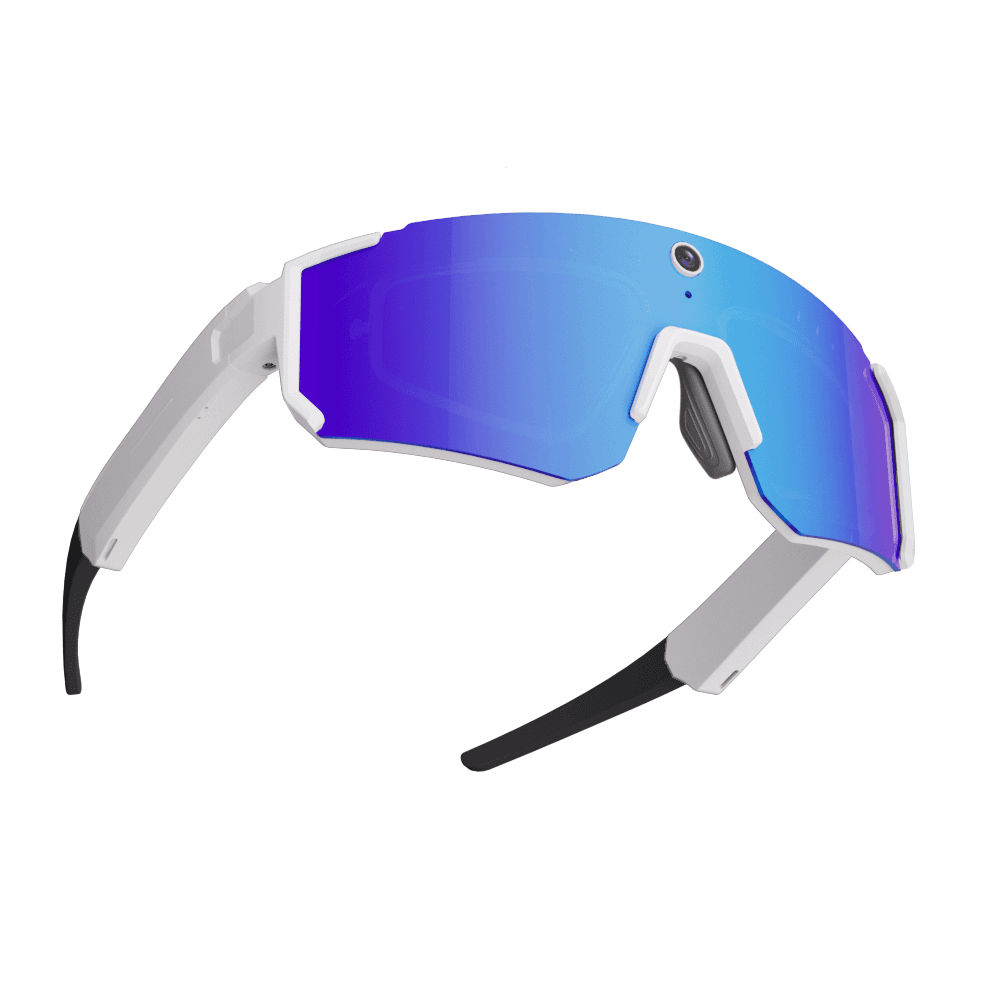 8MP Camera Smart Eyewear, AI Translation Bluetooth Glasses, Music & Audio Recording Sunglasses