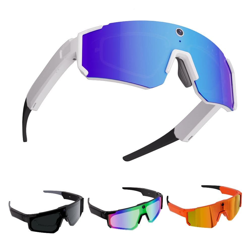 8MP Camera Smart Eyewear, AI Translation Bluetooth Glasses, Music & Audio Recording Sunglasses 4