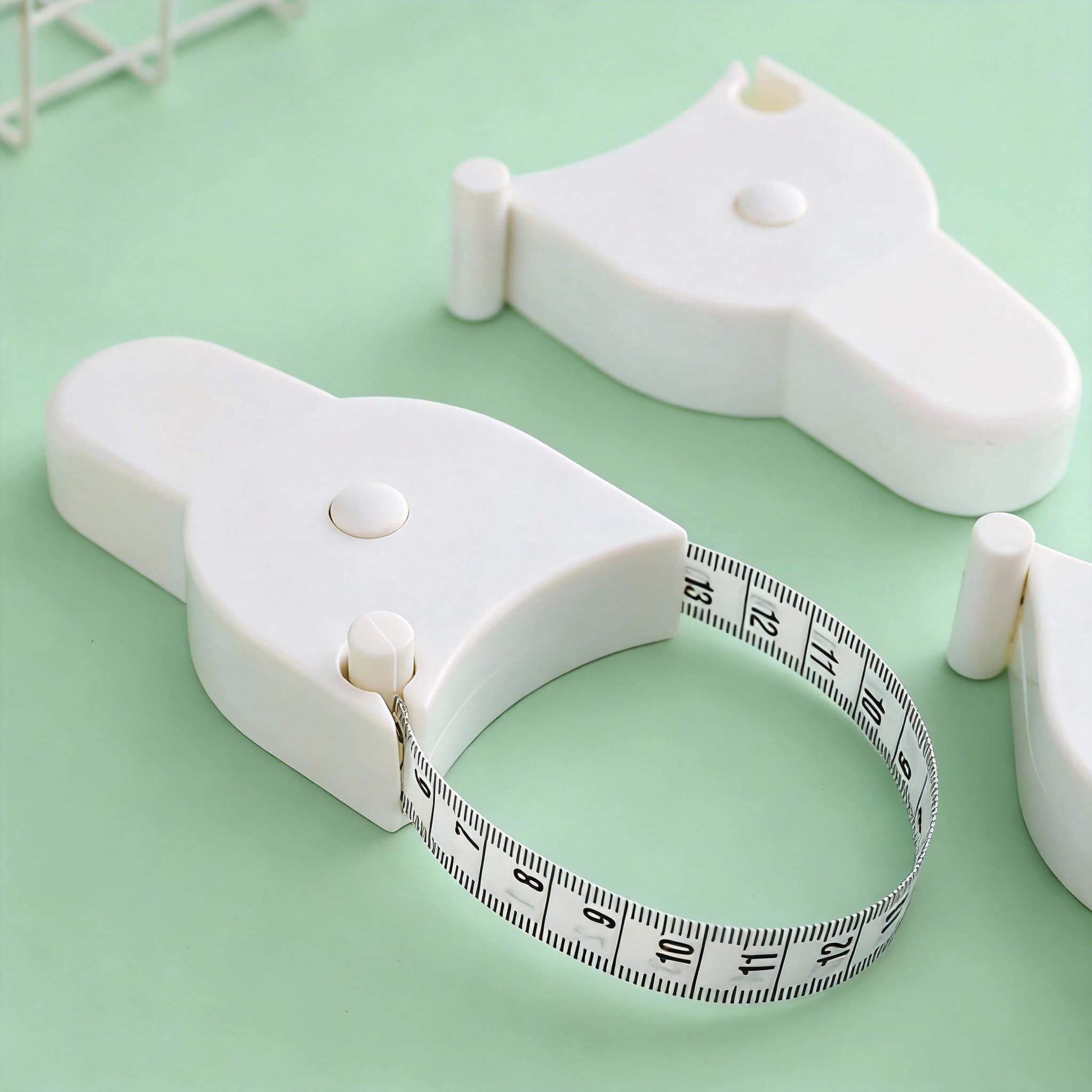 1 Automatic Y-shaped 3D Body Measurement Ruler, Soft Faux Leather Ruler With Locking Device And Ergonomic Grip, Portable Centimeter Unit, Suitable For Waist-body Measurement, Fitness, Tailoring 3