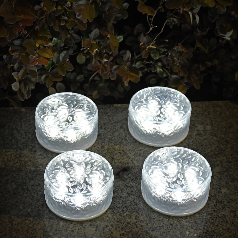 Solarpowered Pavingtile Light Outdoor CourtyardWaterproofFor Villas 2