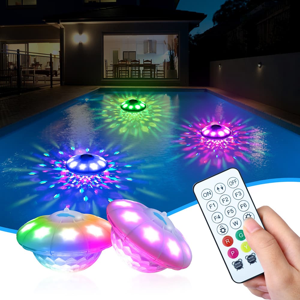 Rechargeable LED Floating Pool Light