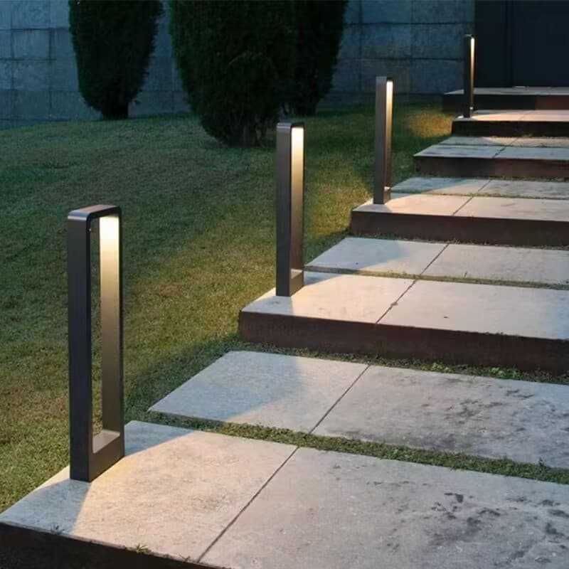 Minimalist LED Sky Gate Lawn Lamp Courtyard Ground-insert Light 4