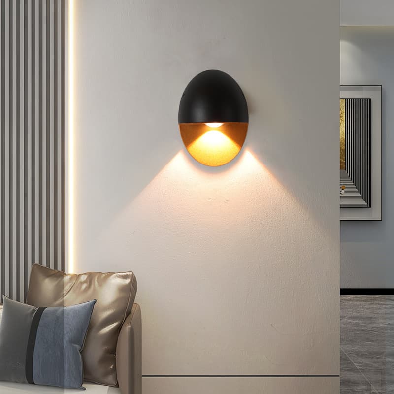LED Wall Lamp House Number Light Outdoor Waterproof Modern Minimalist Creative 2