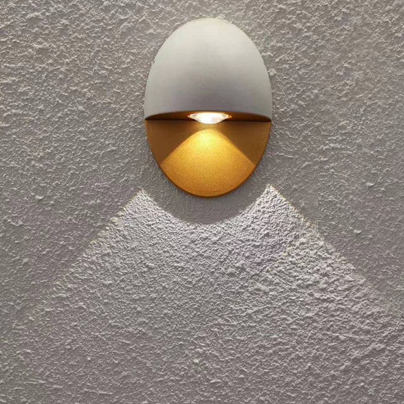 LED Wall Lamp House Number Light Outdoor Waterproof Modern Minimalist Creative