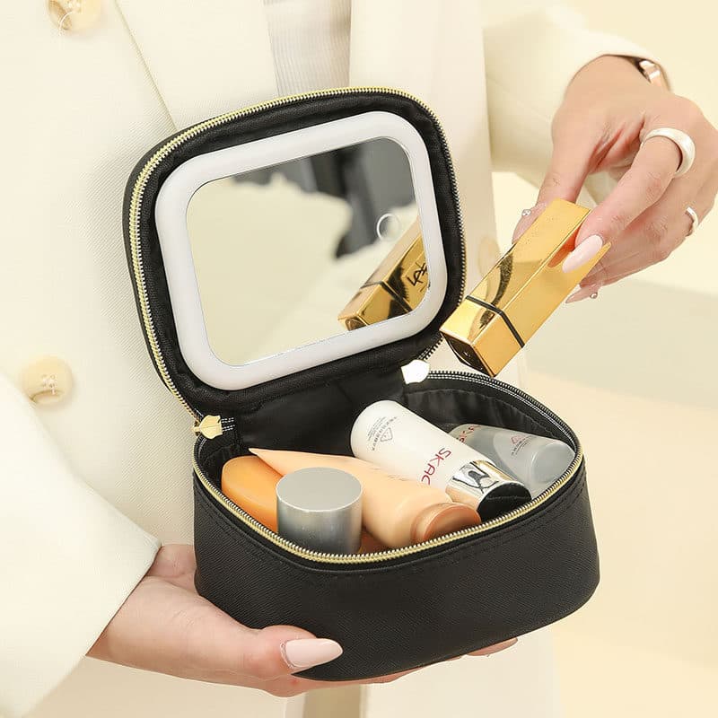 LED-lit Small Cosmetic Bag For Women 2